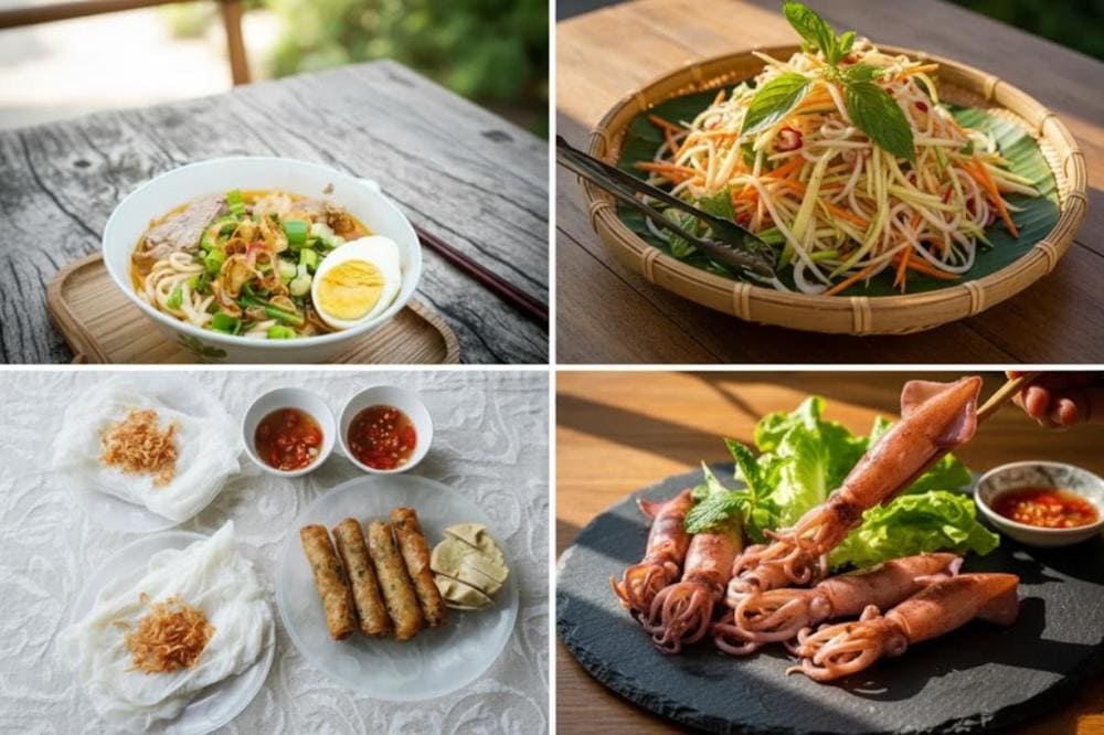 Ẩm thực Hà Tĩnh mang đậm bản sắc miền Trung, giản dị nhưng tinh tế, thể hiện rõ nét văn hóa và tình đất, tình người nơi đây